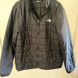 The North Face Men's Charcoal Puffer Jacket